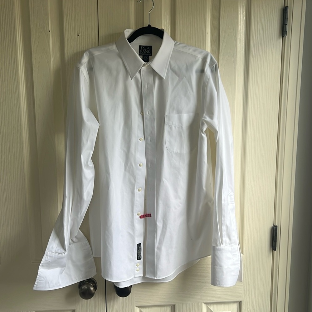White Dress Shirt, French Cuff